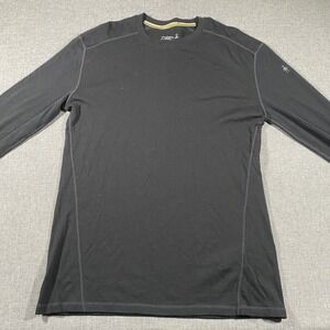 Smartwool Merino 250 Base Layer Mens XL Black Long Sleeve Crew SW016349